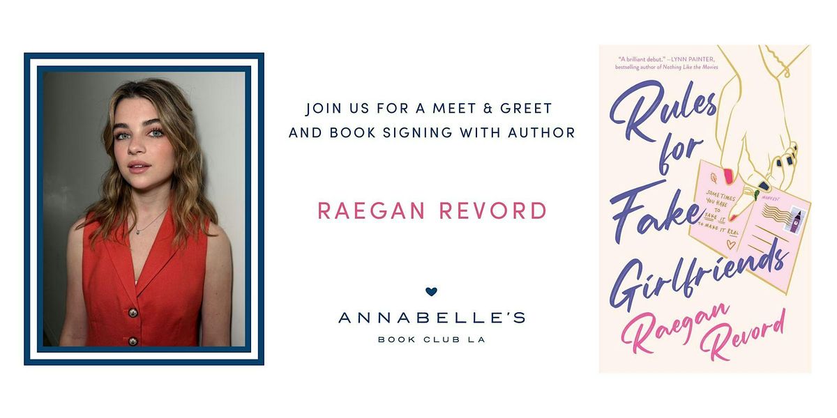 Meet & Greet and Book Signing with Author, Raegan Revord