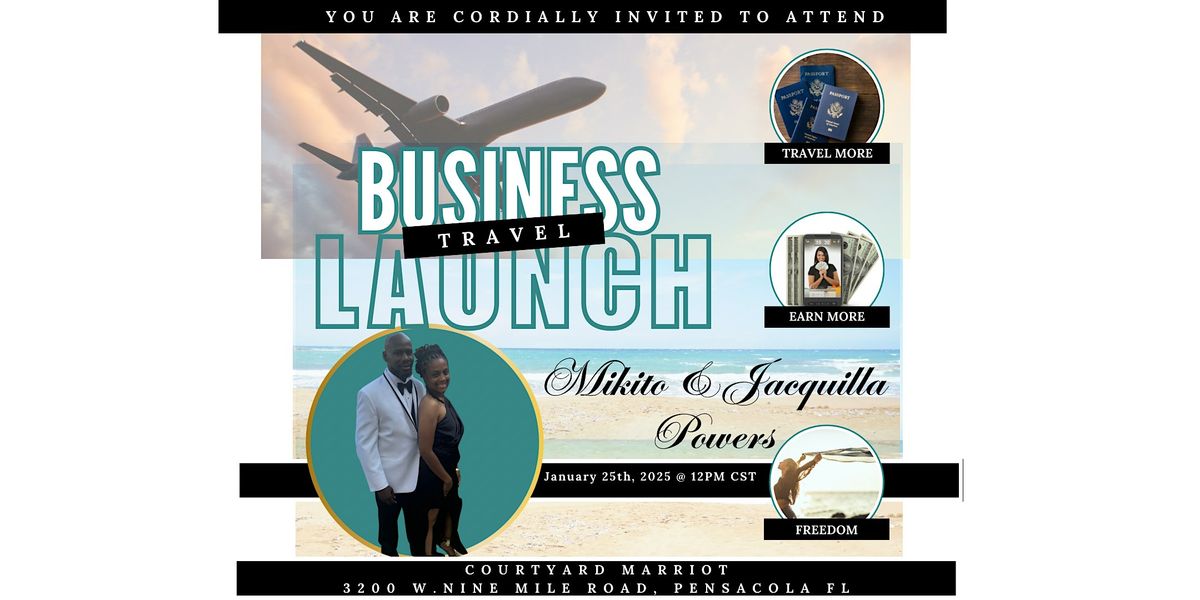 Mikito & JacquillaPowers' Travel Business Launch