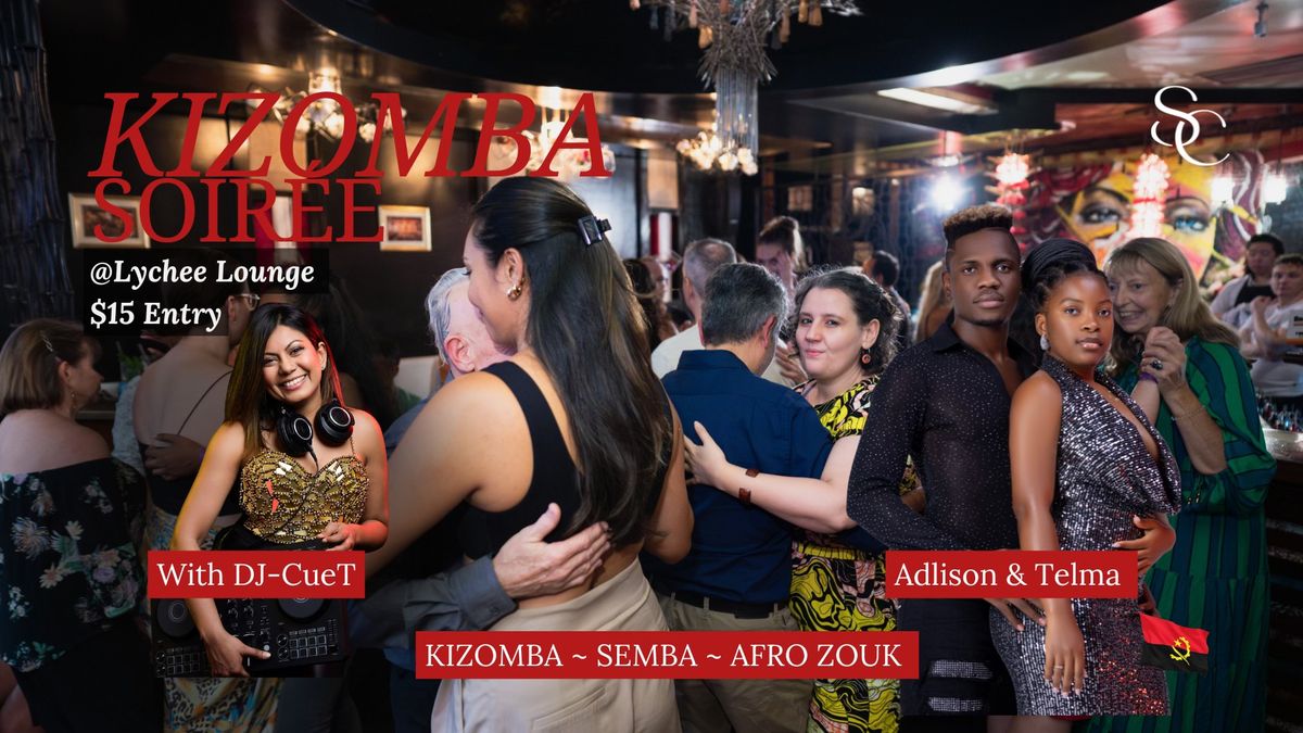 Kizomba Soir\u00e9e, With Adilson & Telma! 