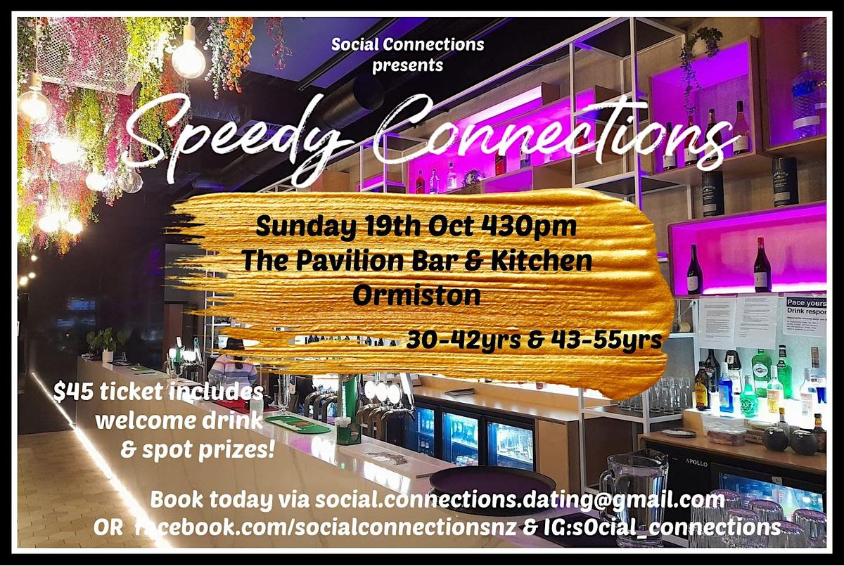 Speedy Connections in Ormiston!