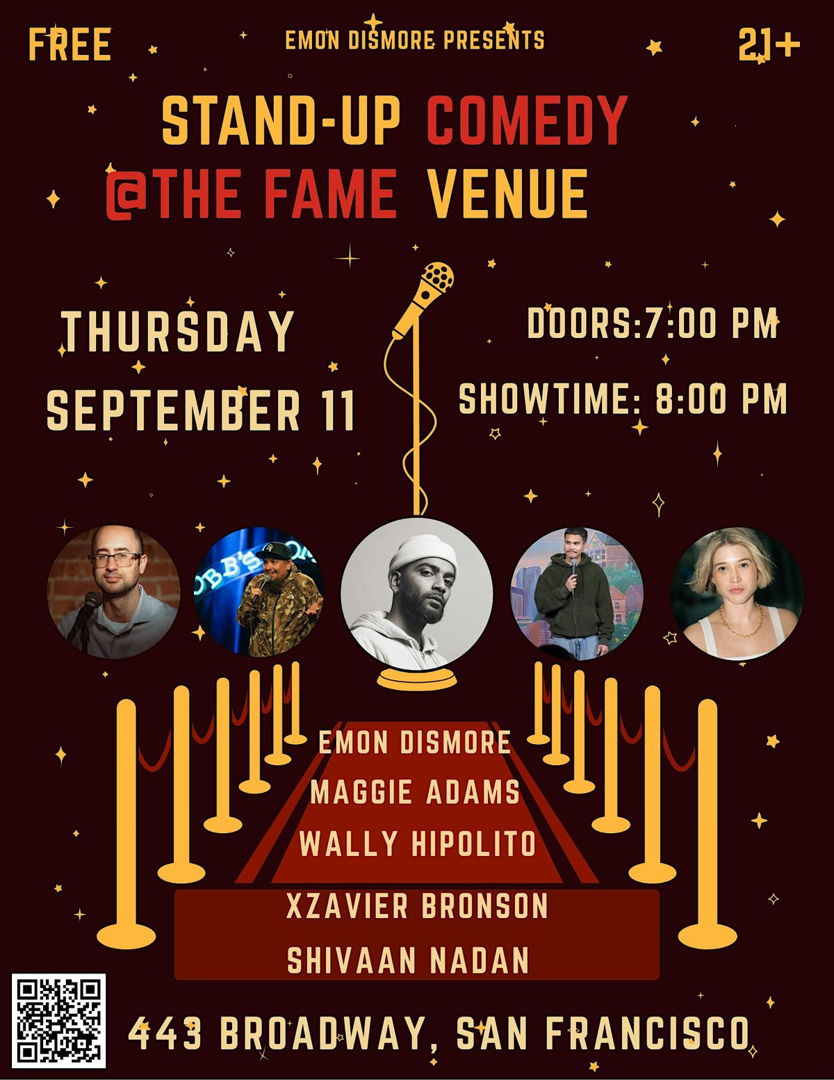 Stand-Up Comedy Show @FAME Venue