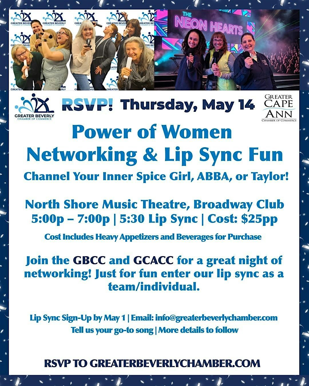 Power of Women Networking & Lip Sync Fun!