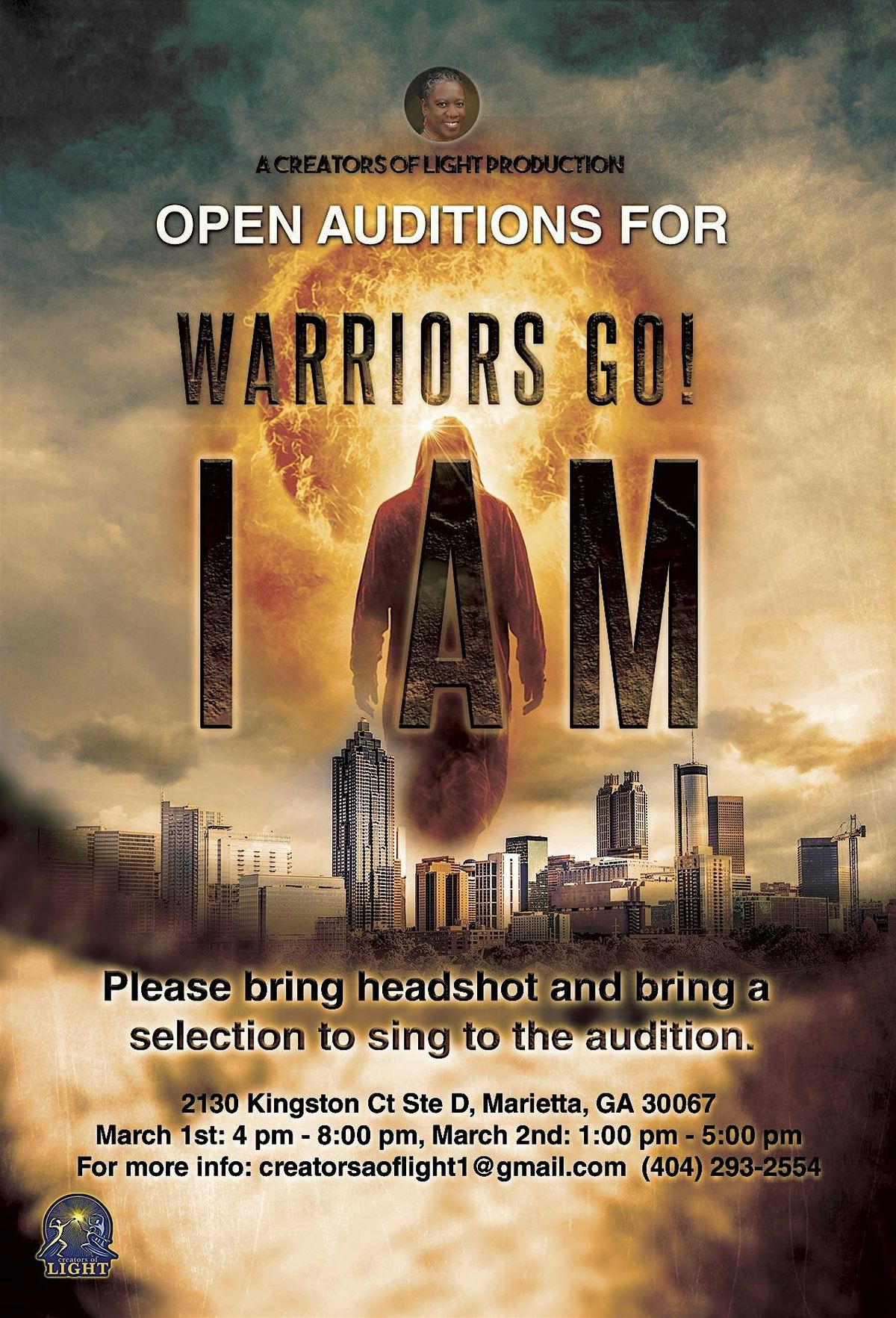 Warriors Go! I AM Auditions