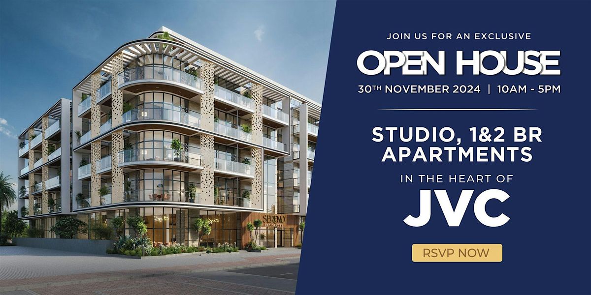 Exclusive Open House for JVC Apartments