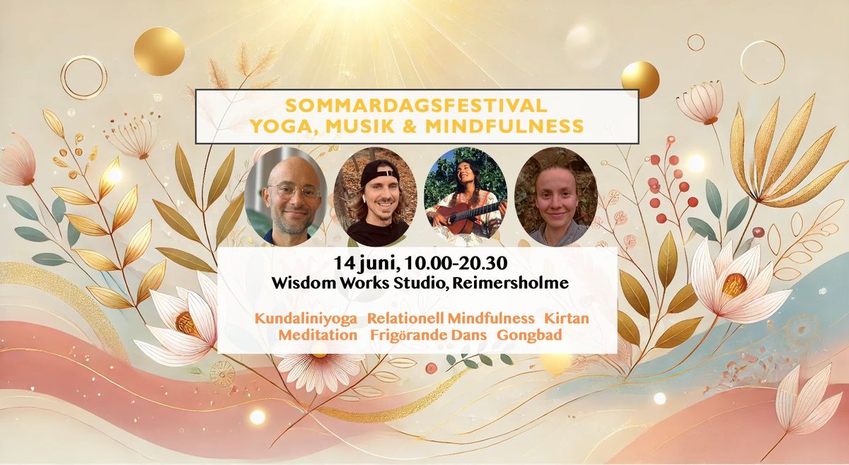 Sommardagsfestival med Yoga, Musik & Mindfulness