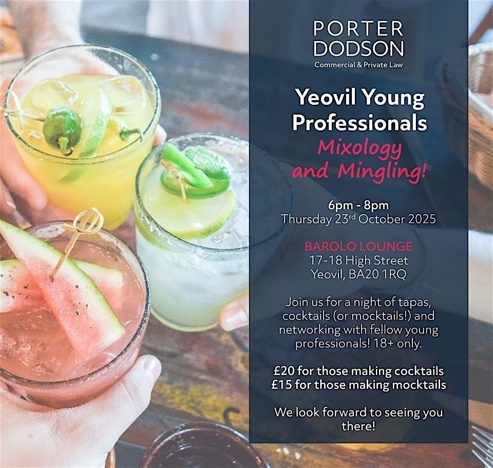 Yeovil Young Professionals Mixology & Mingling