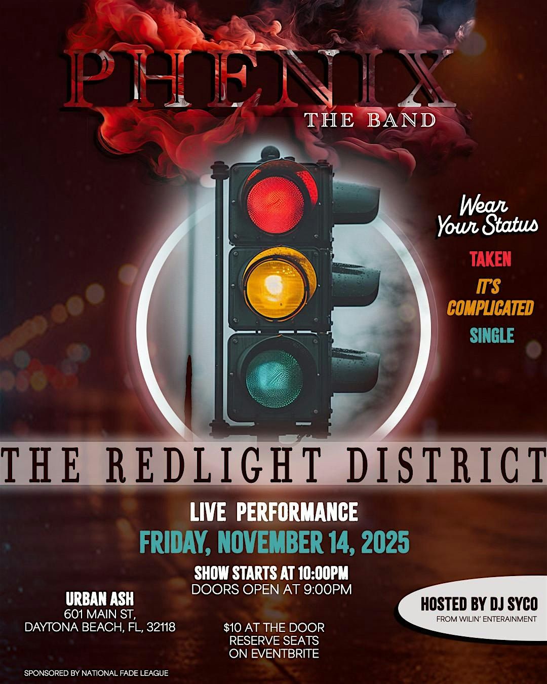 The Red Light District : \u201cWear Your Status\u201d - PHENIX THE BAND