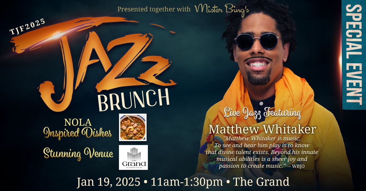 TJF Sunday Brunch with Matthew Whitaker