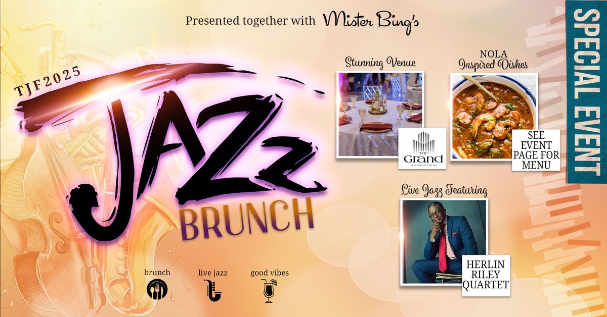 TJF Sunday Brunch with Herlin Riley Quartet