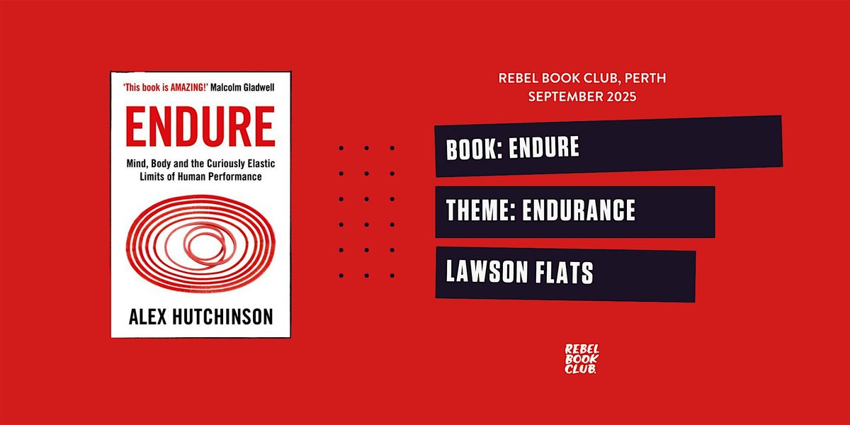 Rebel Book Club Perth x Endurance