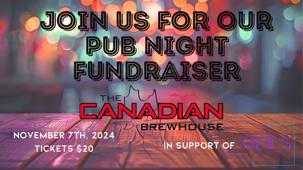 Pub Night Fundraiser 