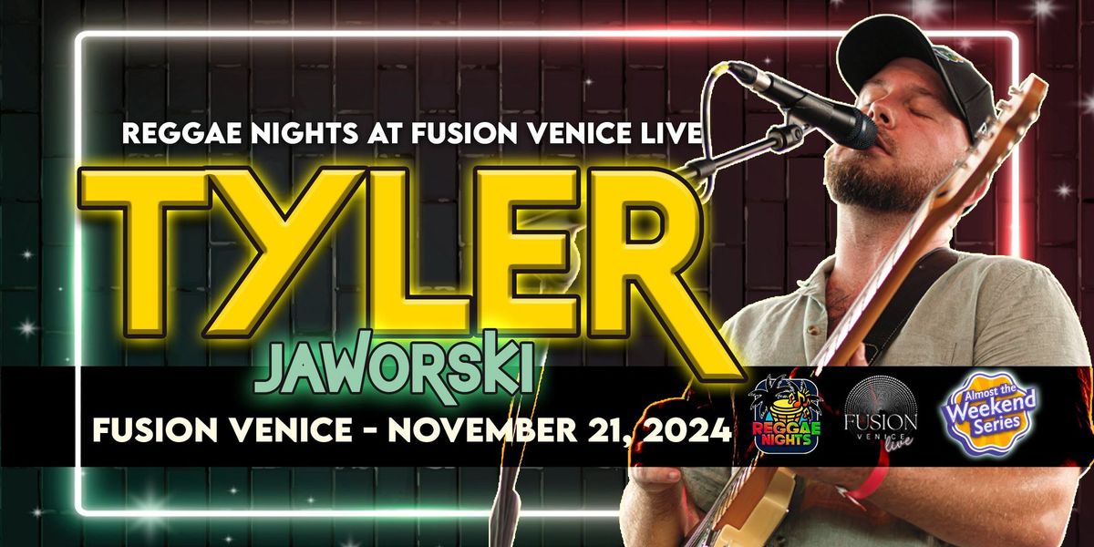 Reggae Nights at Fusion Live - Tyler Jaworski of Ichroniq