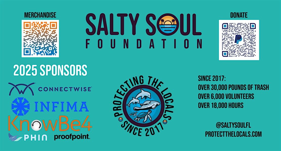 May Beach Cleanup at Dunedin Causeway with Salty Soul Foundation