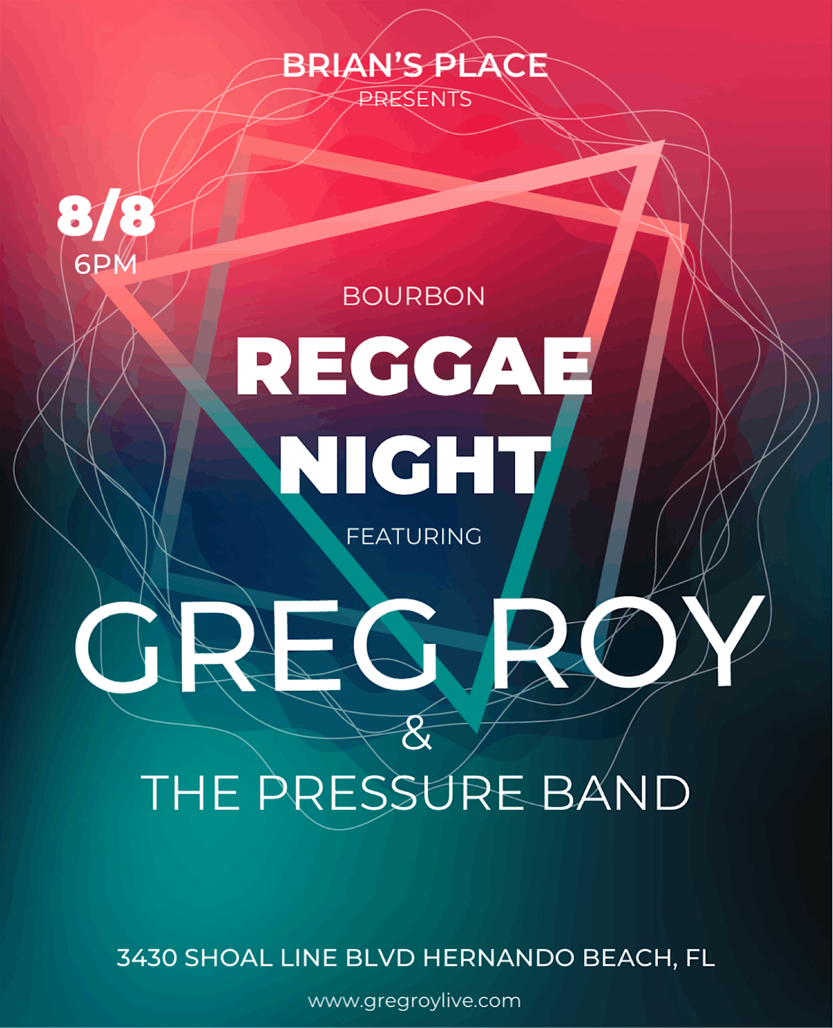 BOURBON REGGAE NIGHT