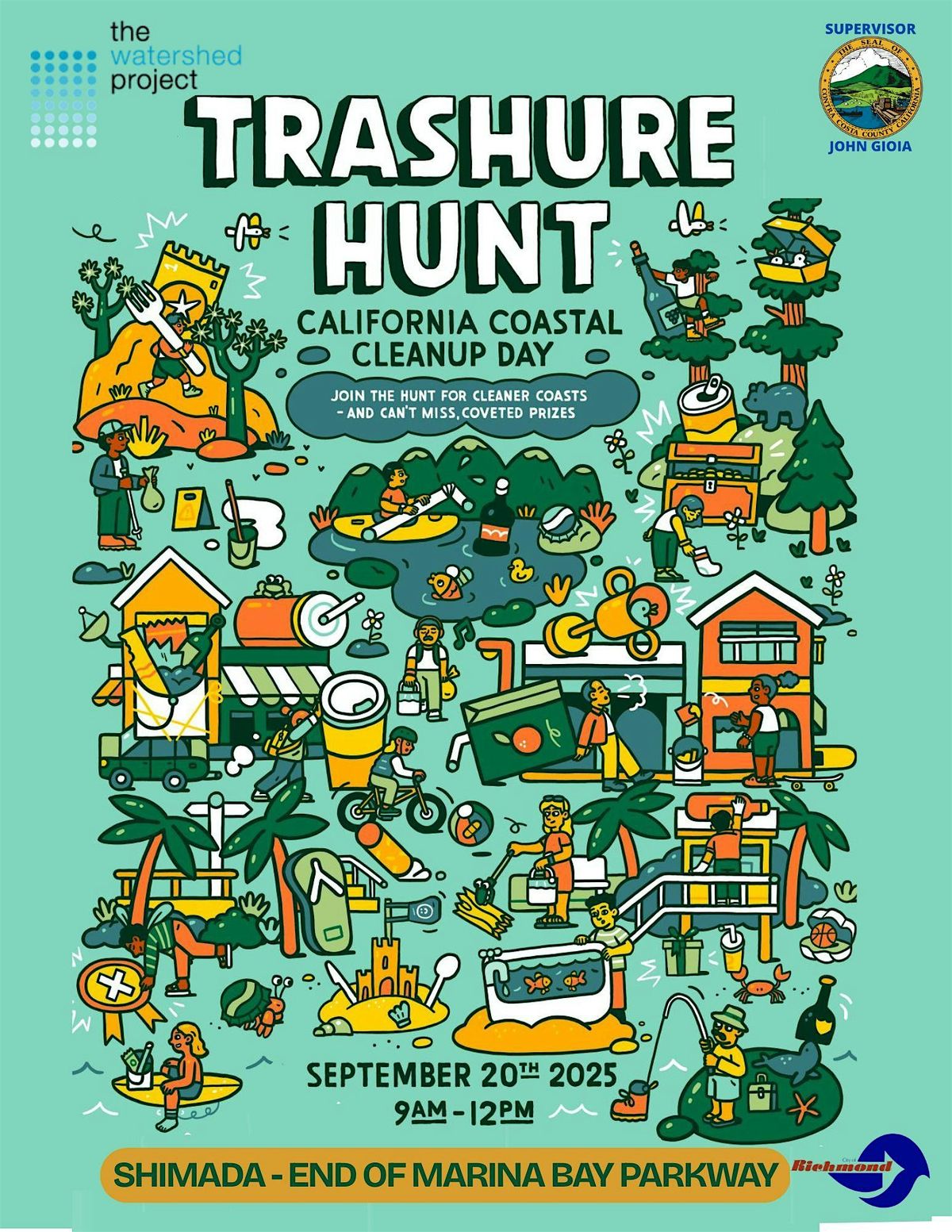 Coastal Cleanup Day Shimada Friendship Park