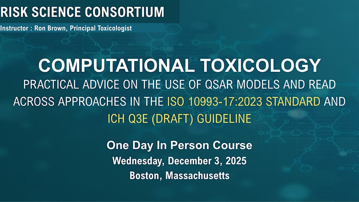Computational Toxicology - Boston