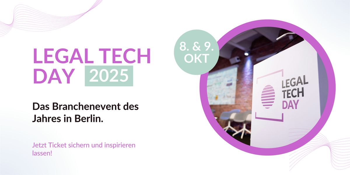 Legal Tech Day & Legal Tech Night 2025