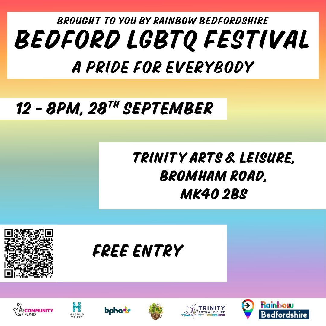 Bedford LGBTQ+ Festival "A Pride for Everybody"