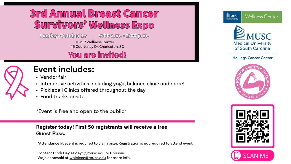 3rd Annual Breast Cancer Survivors' Wellness Expo