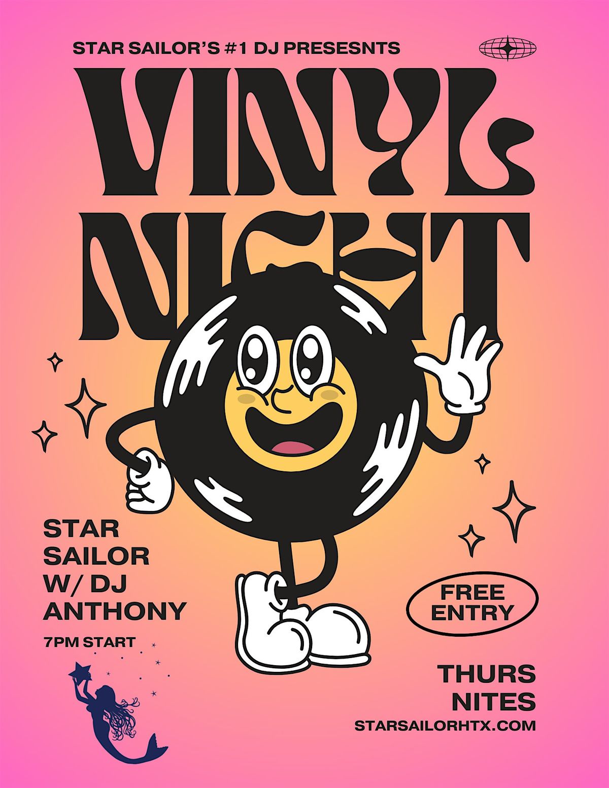 Vinyl Night at Star Sailor