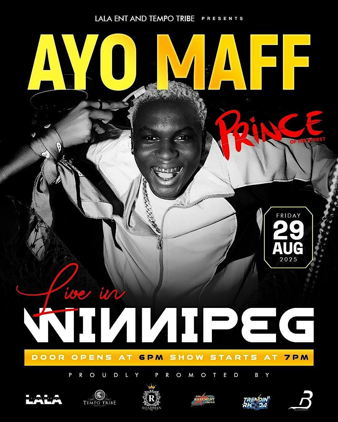 AYO MAFF LIVE IN WINNIPEG