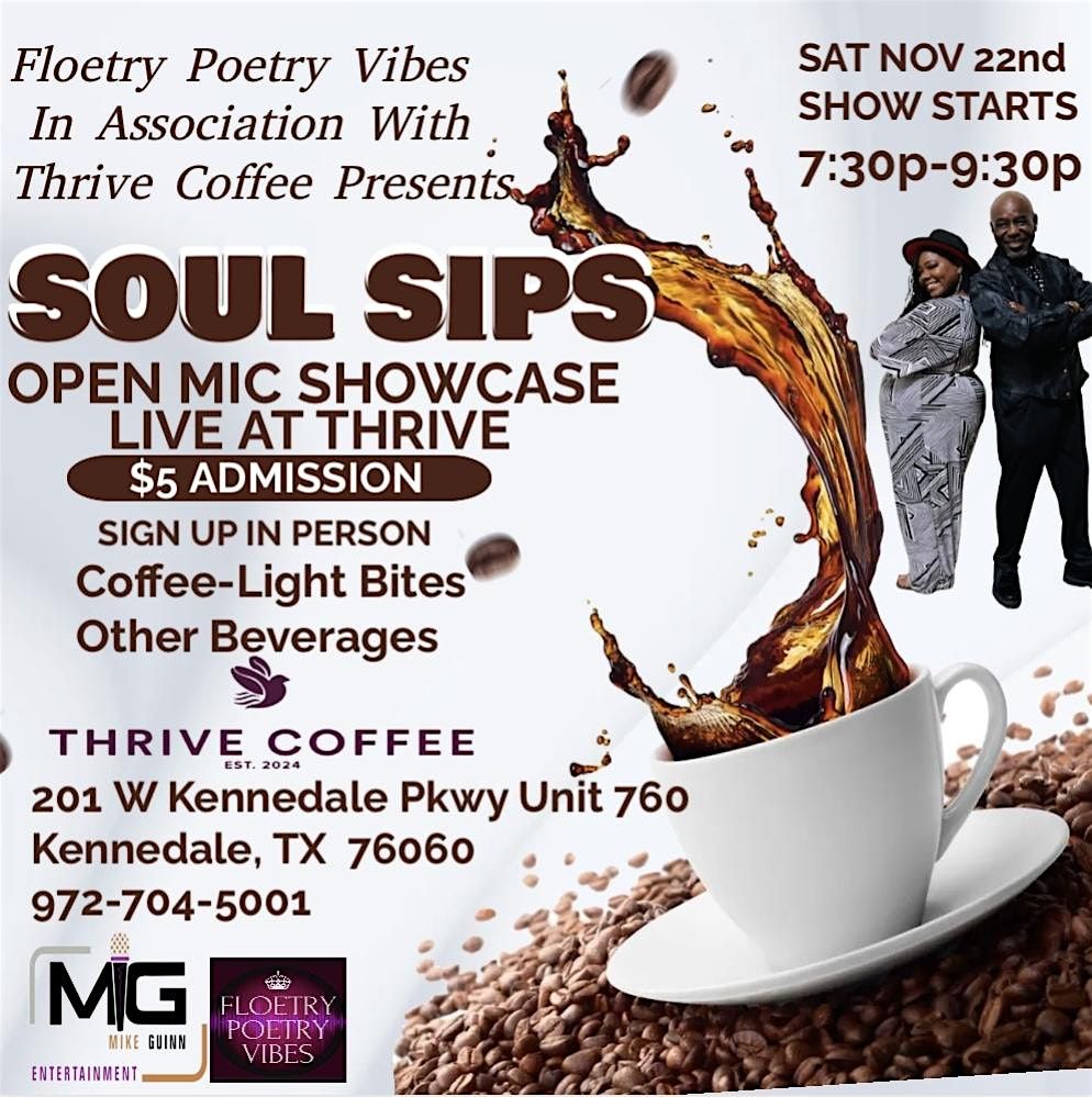 The Thrive Open Mic Showcase