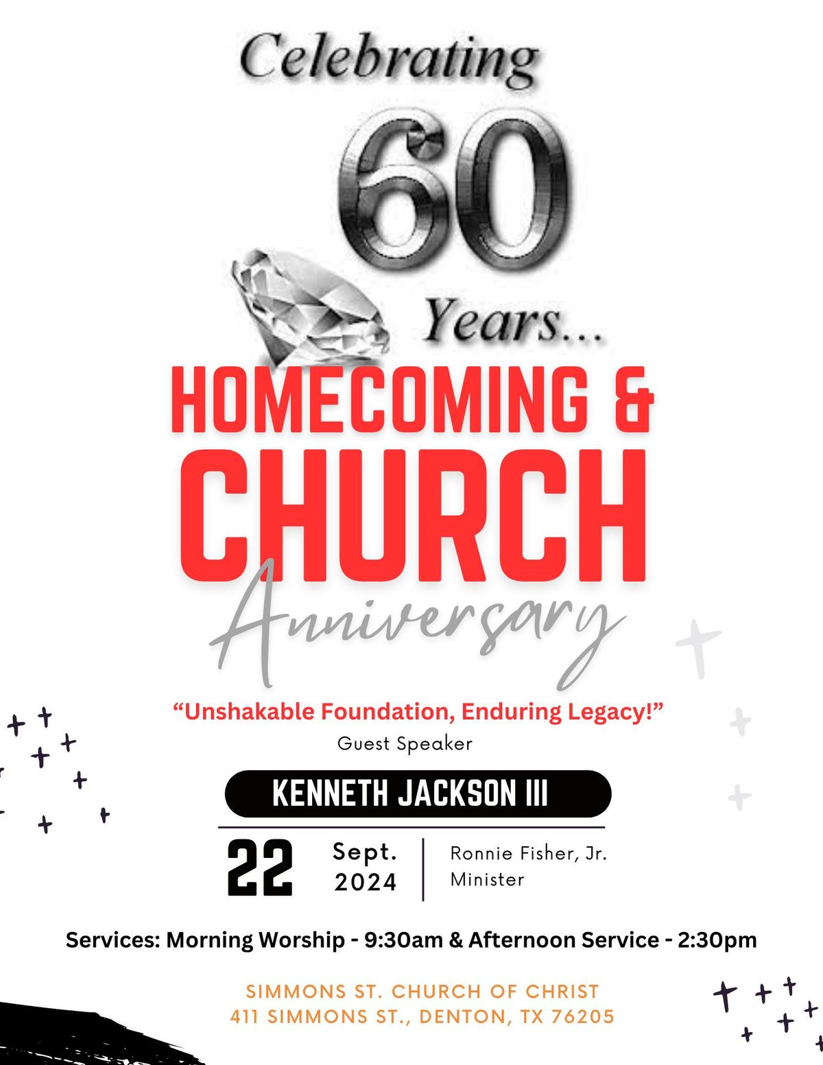 60th Church Homecoming & Anniversary