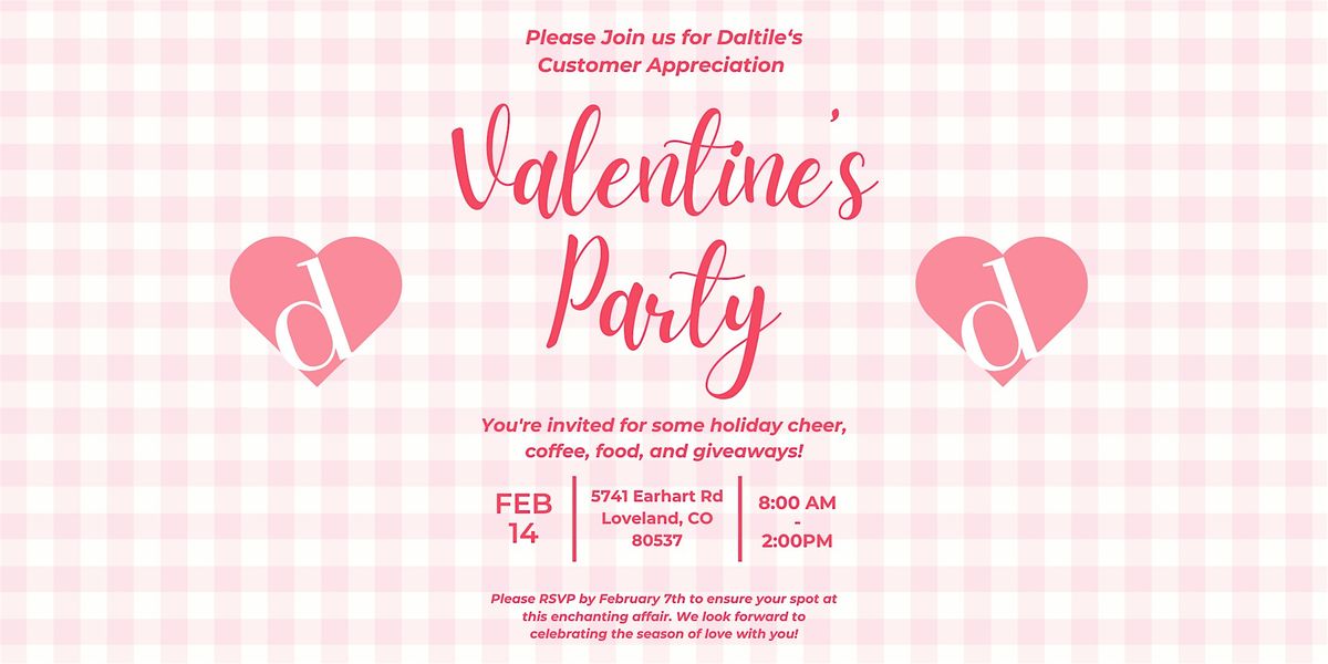 Daltile Customer Appreciation Valentine's Day Event