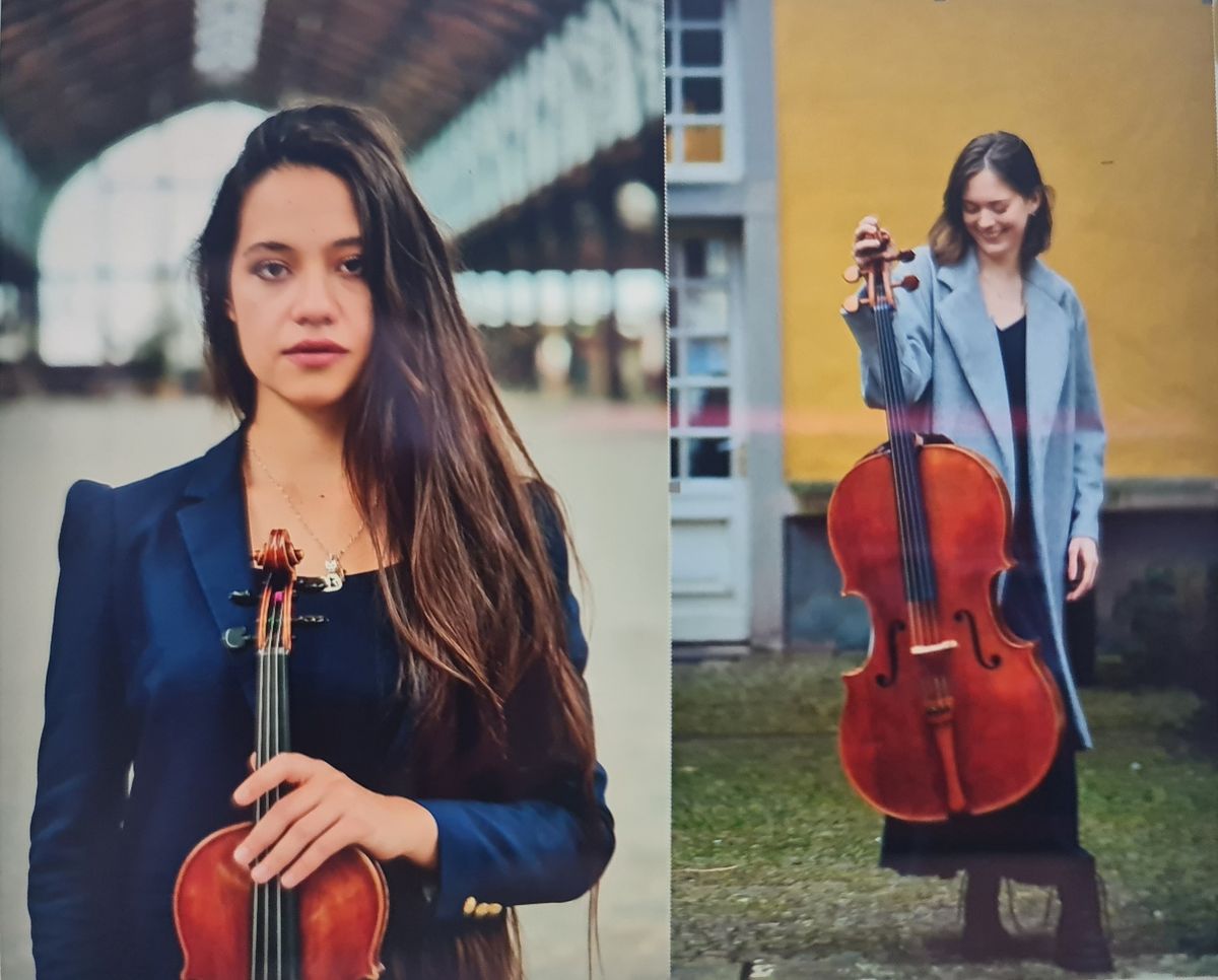 VIOLIN & CELLO CONCERT VERA NEBYLOVA- CELLO & ANNA ZAITSEVA- VIOLIN: Bach-Handel-Gliere