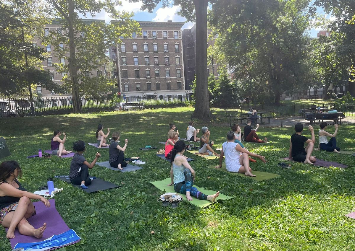 Community Yoga @ Morningside Park - August 16