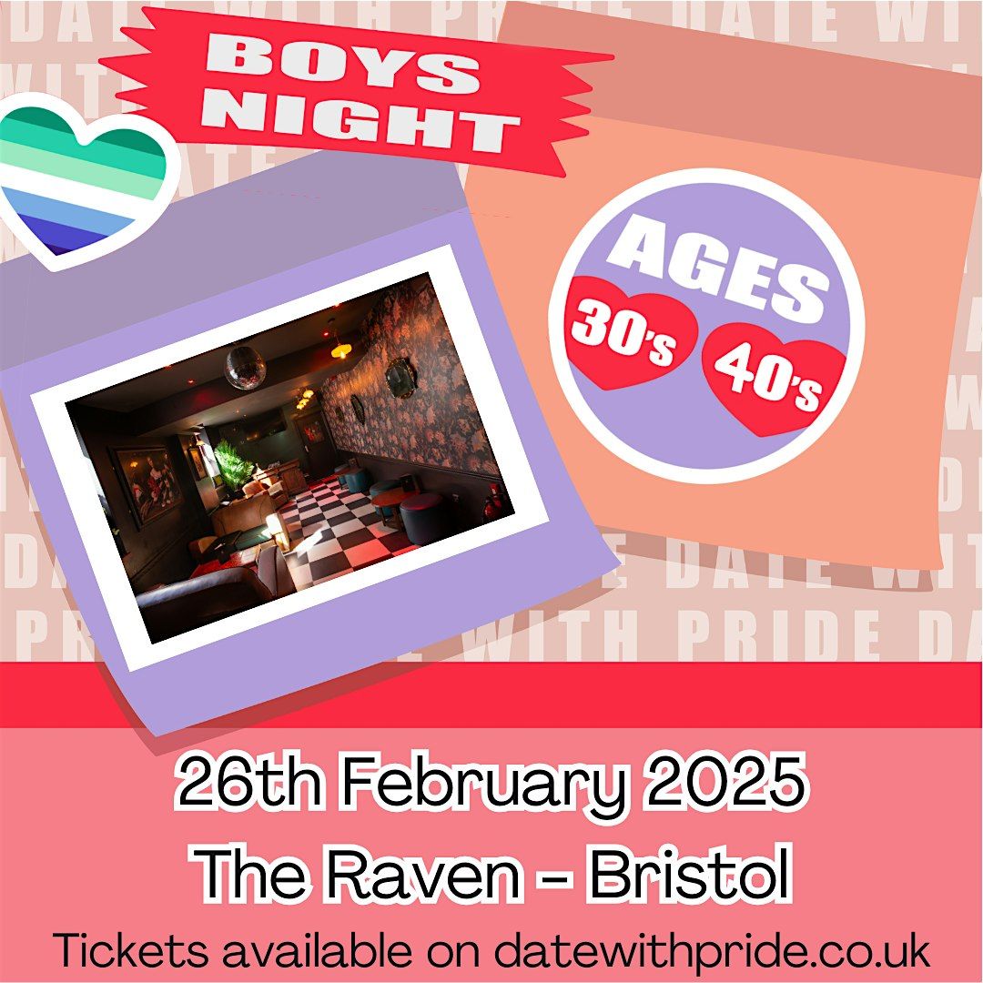 Boys Night - LGBTQ+ Speed Dating Bristol - 26th February