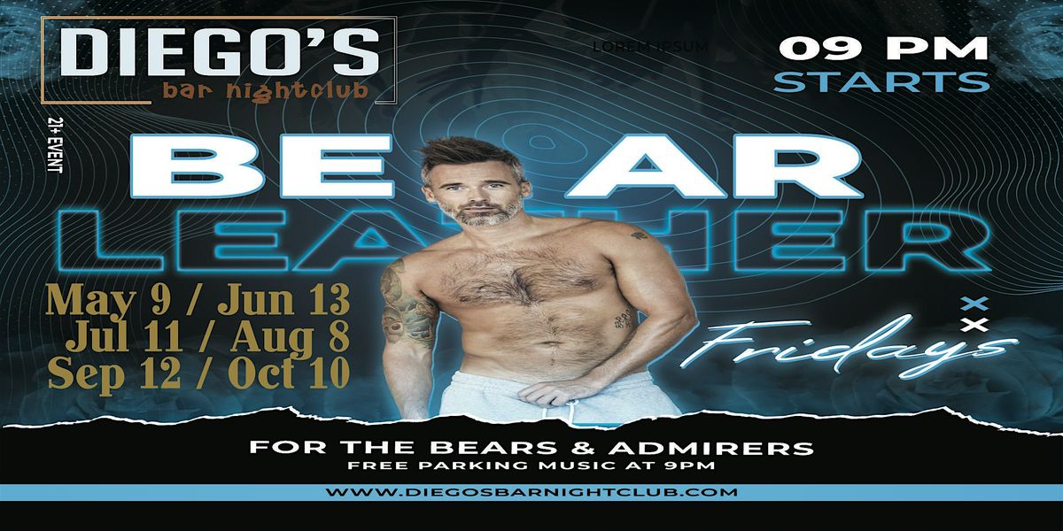 Bear Leather Friday Aug 8