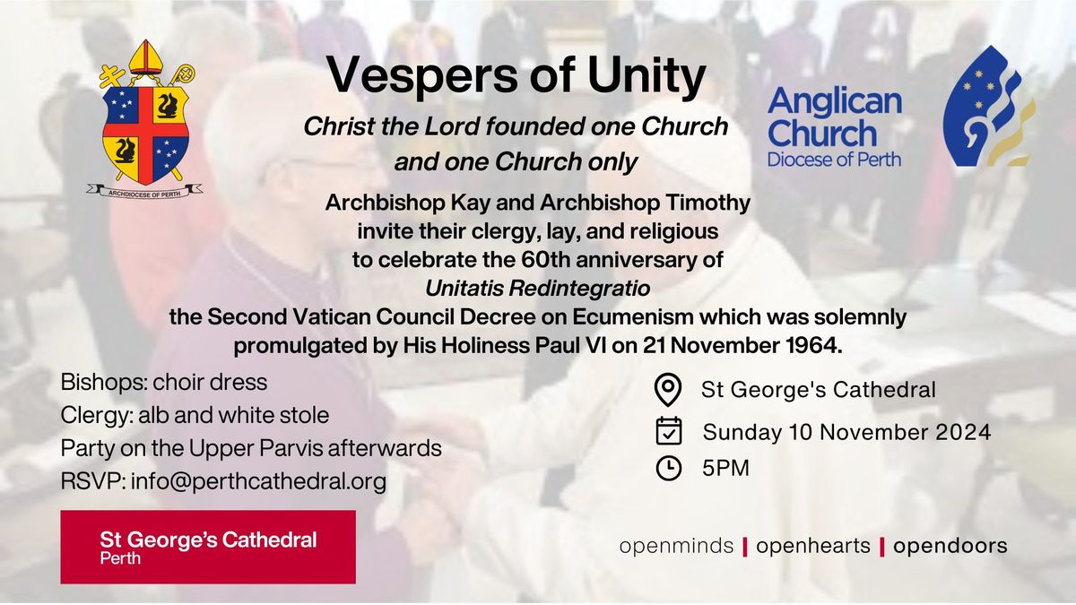 Vespers for Unity