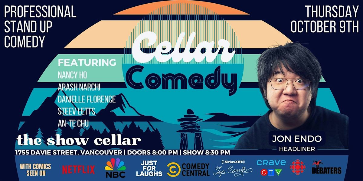 Cellar Comedy Featuring Jon Endo