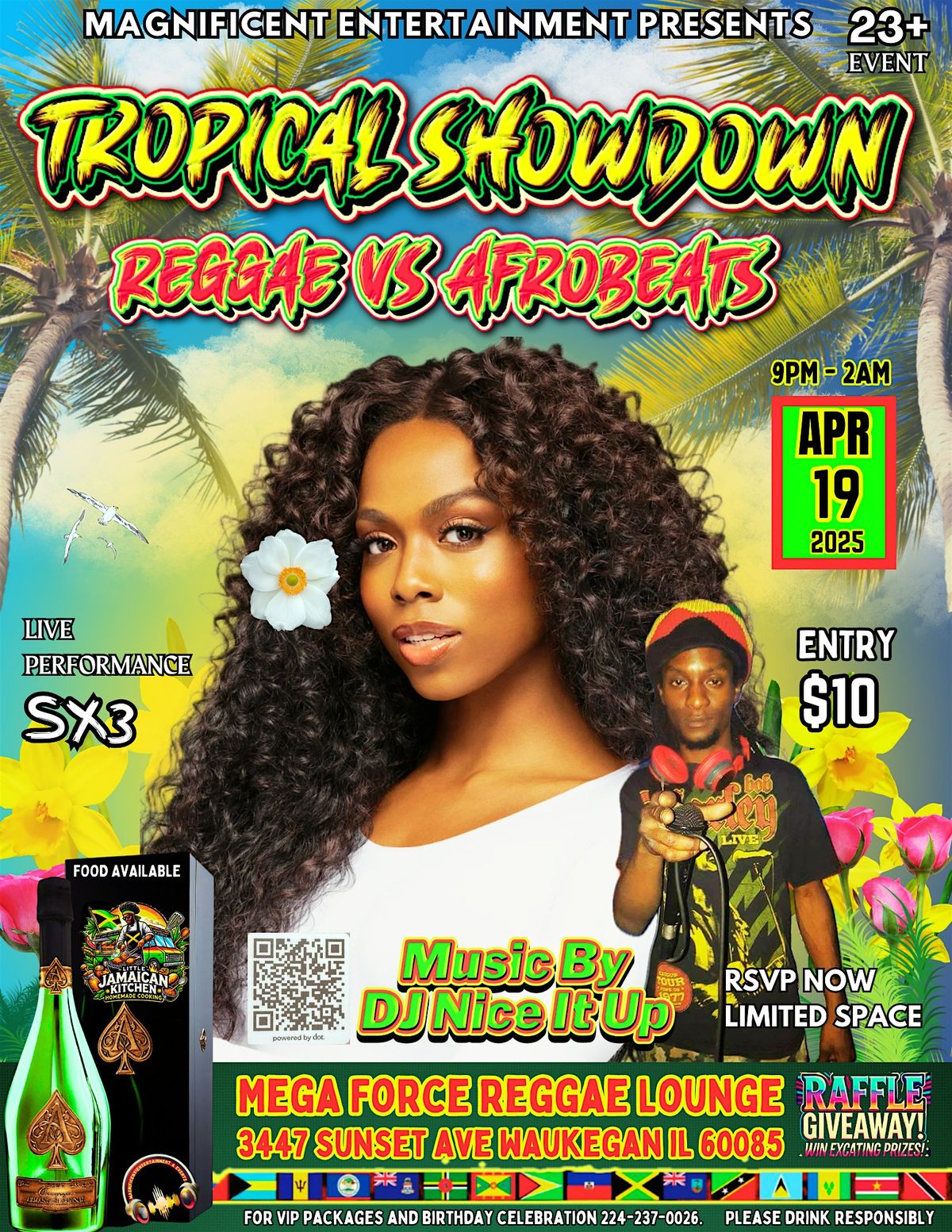 TROPICAL SHOWDOWN: REGGAE vs AFROBEATS