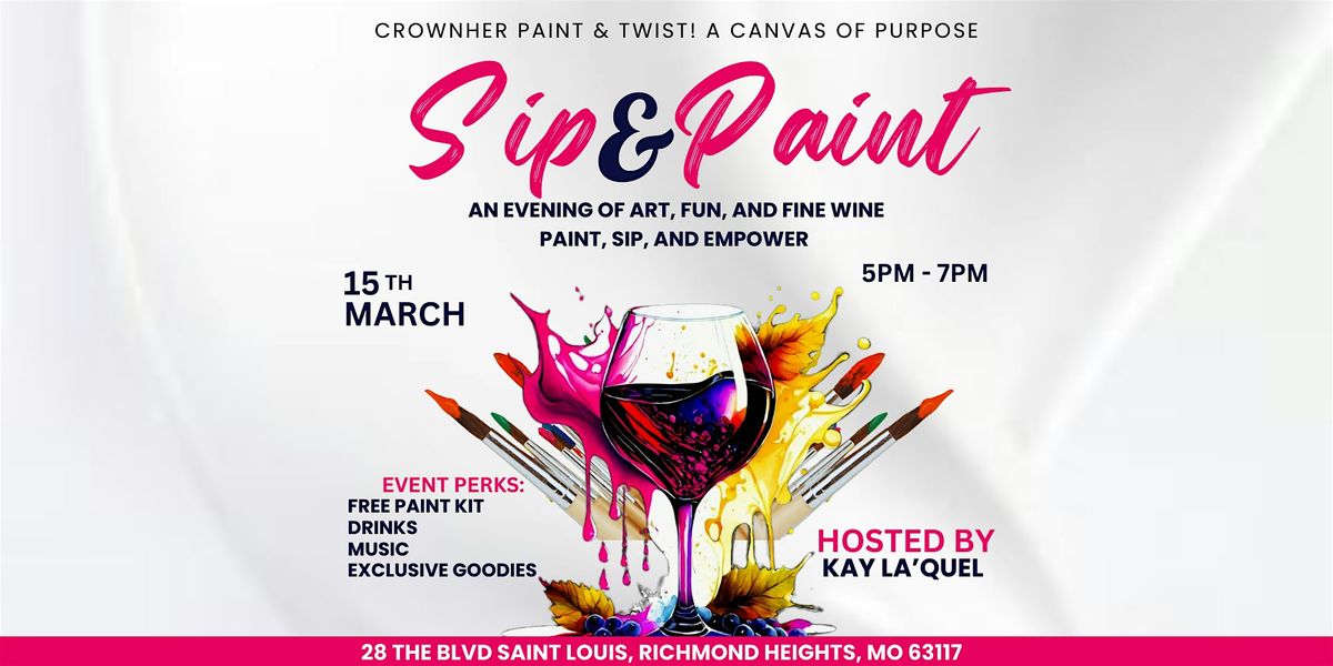 CrownHER Paint & Twist! A Canvas of Purpose