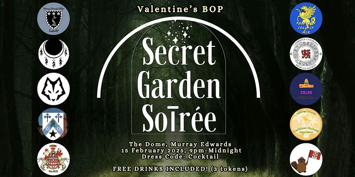 Valentine's BOP - Secret Garden Soir\u00e9e