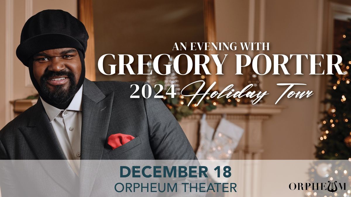 An evening with Gregory Porter