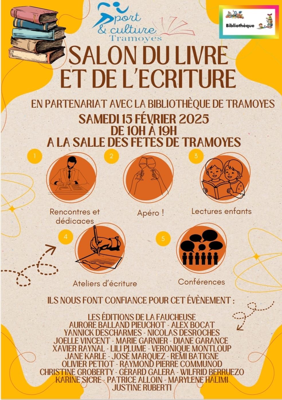 Salon du livre et de l'\u00e9criture 