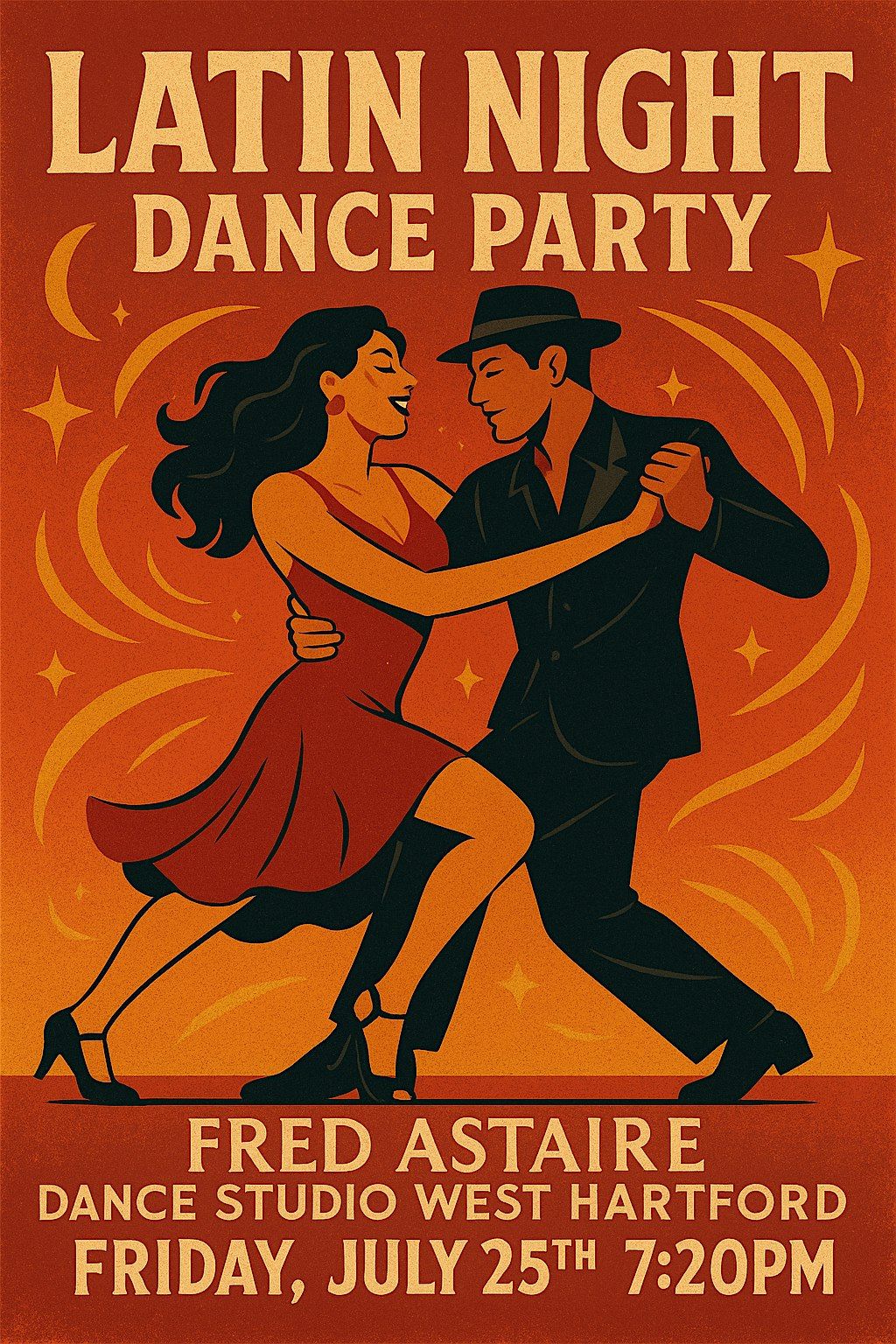 Latin Dance night ballroom party
