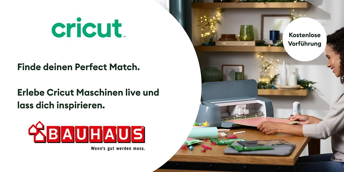 Berlin-Ku`damm  BAUHAUS x Cricut - kostenlose Vorf\u00fchrung