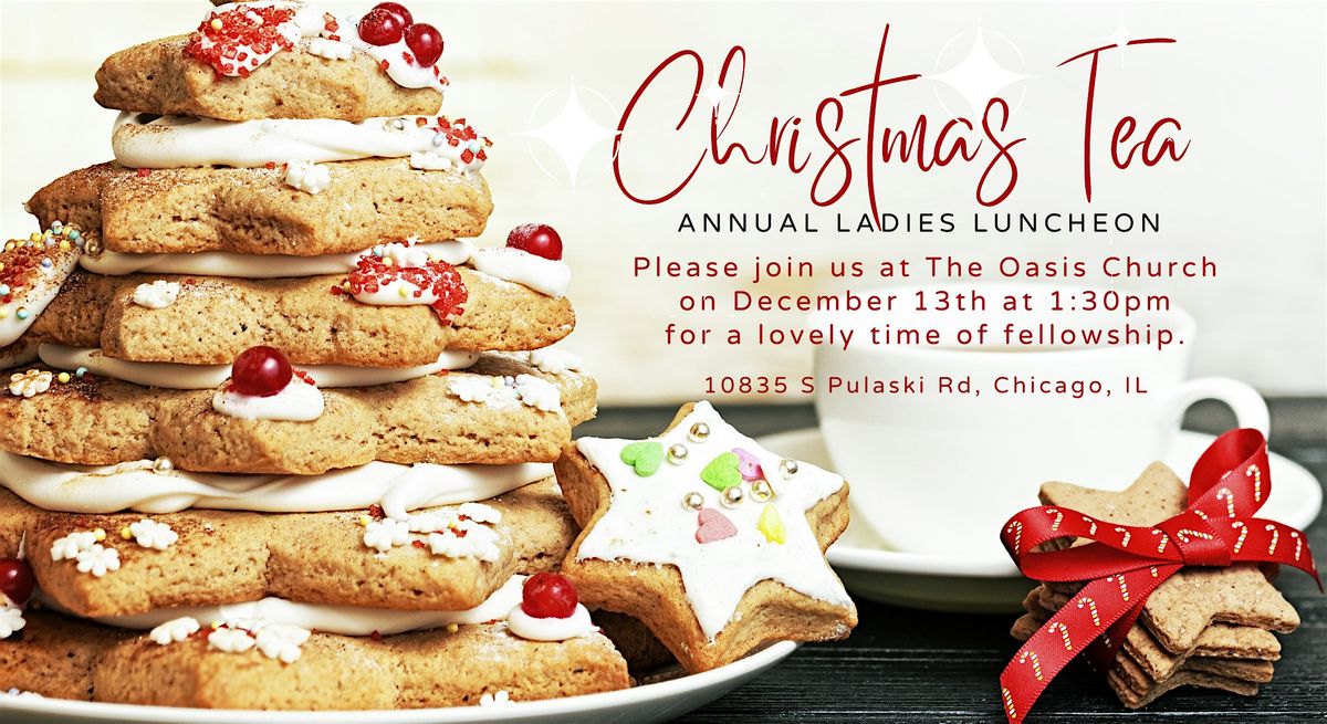 Ladies Christmas Tea at The Oasis
