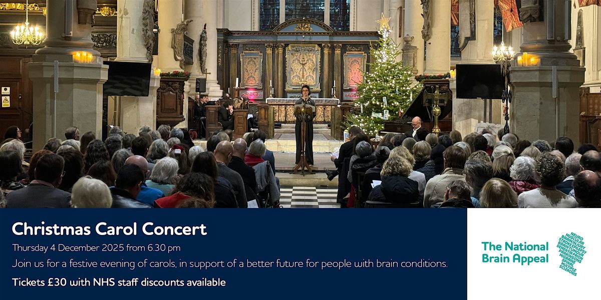 The National Brain Appeal Christmas Carol Concert 2025
