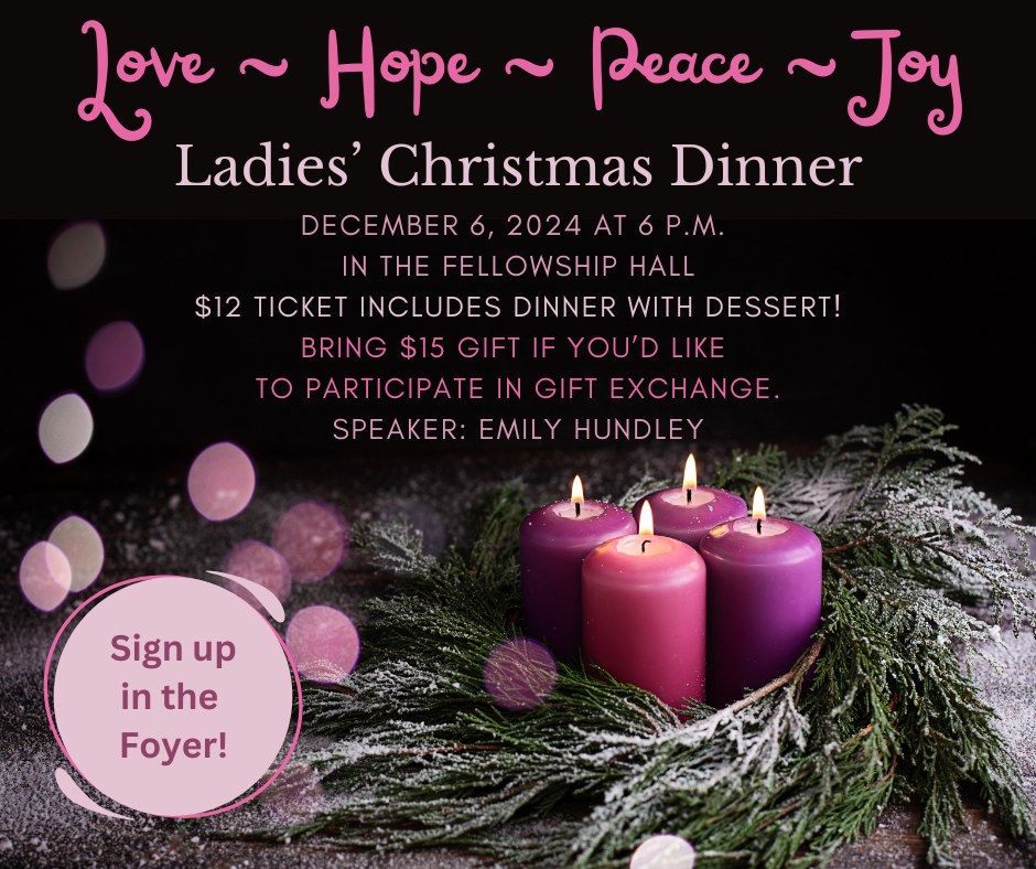 Ladies' Christmas Dinner