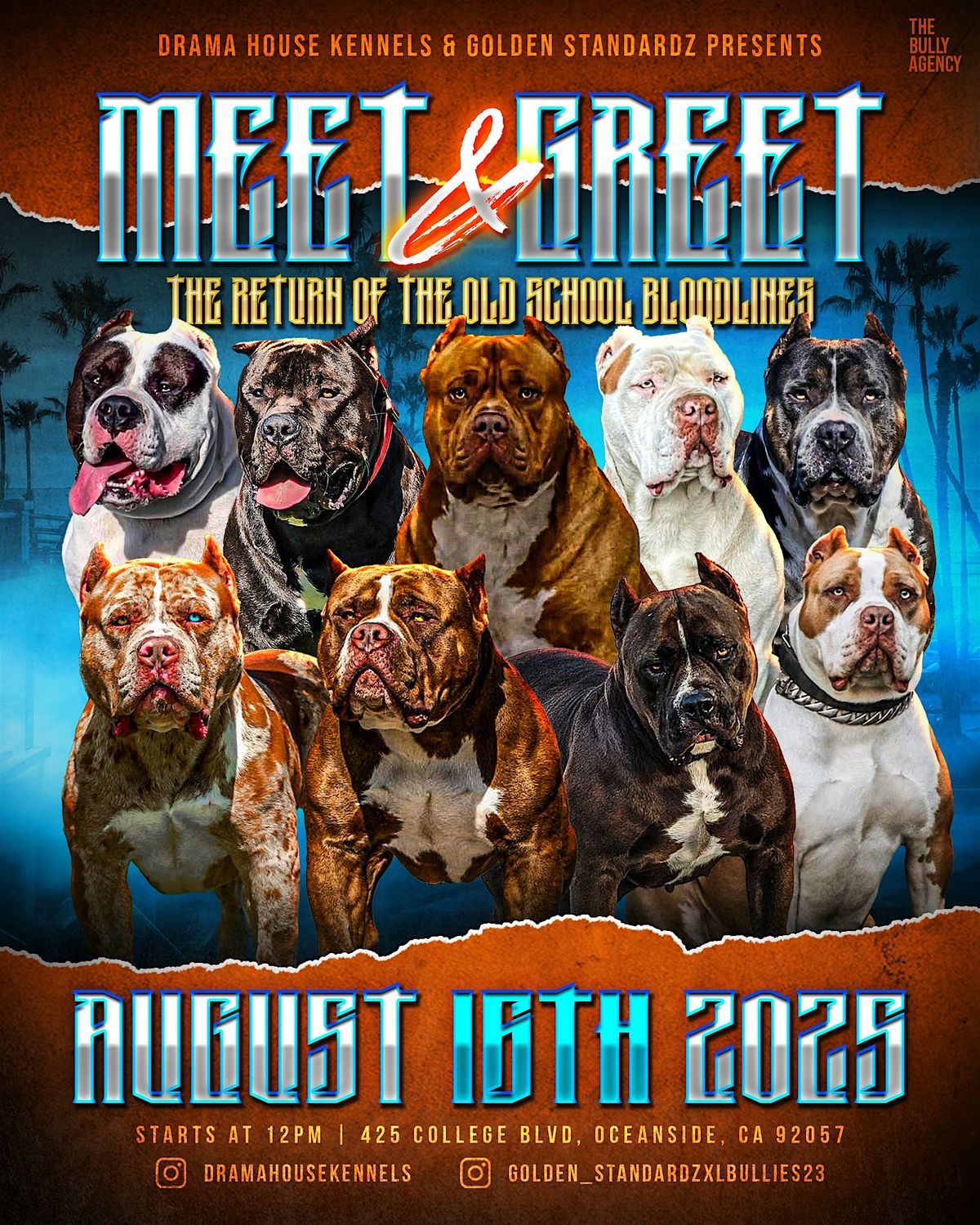 RETURN OF THE OLD SCHOOL BLOOD LINES- MEET & GREET