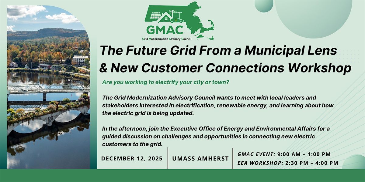 The Future Grid from a Municipal Lens & New Customer Connections Workshop