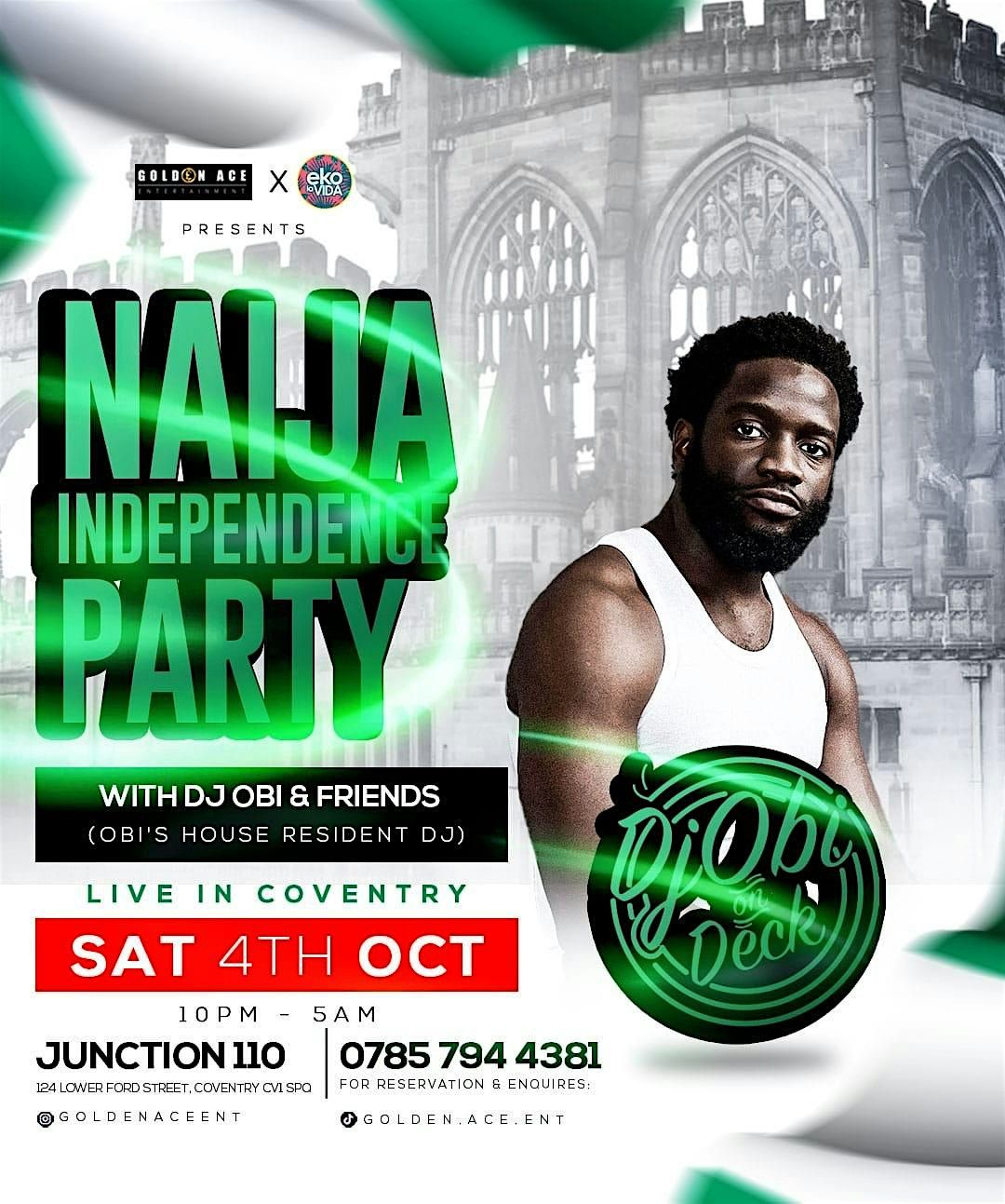 Naija Independence Party with DJ Obi