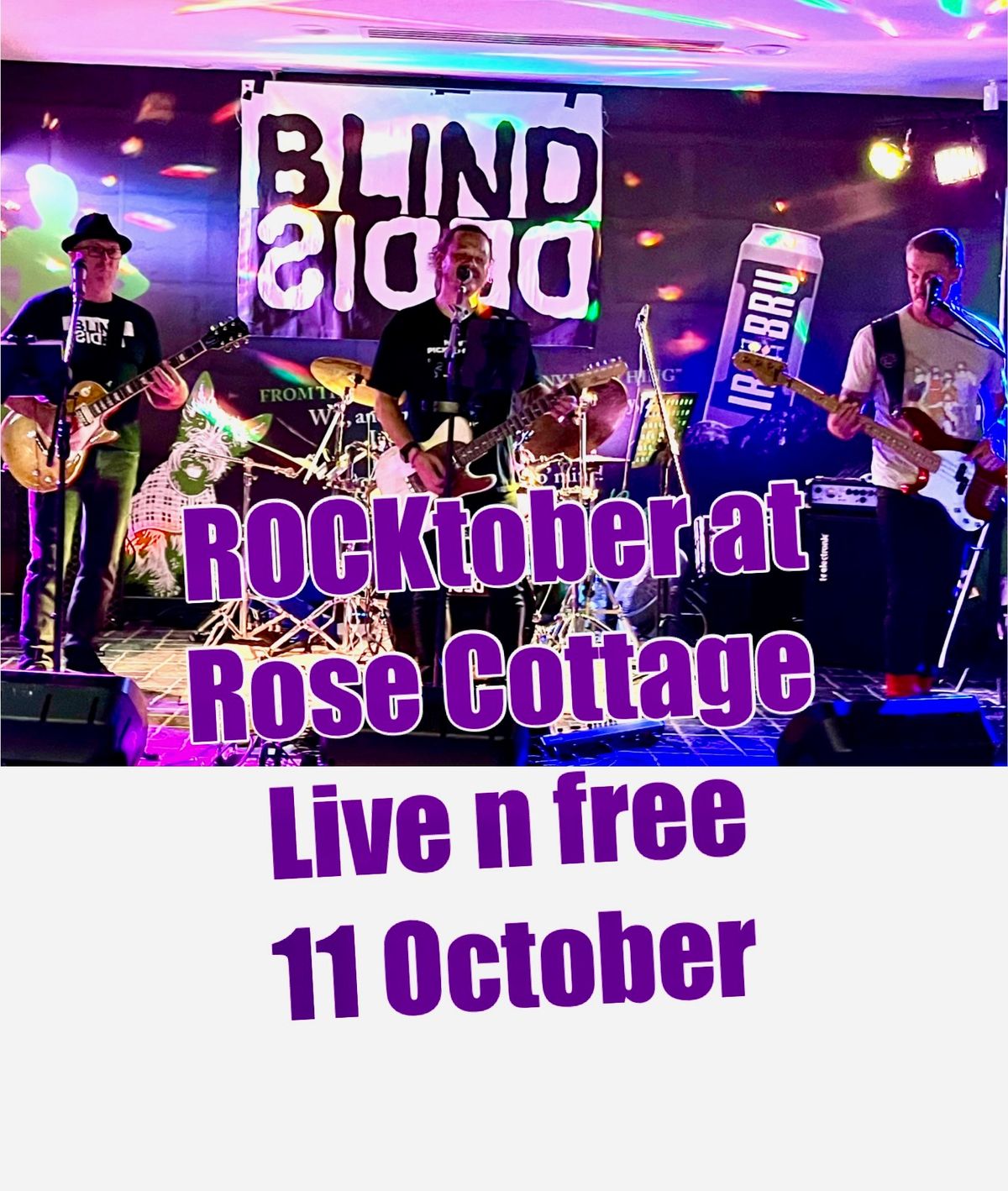 ROCKtober with BlindSided at Rose Cottage