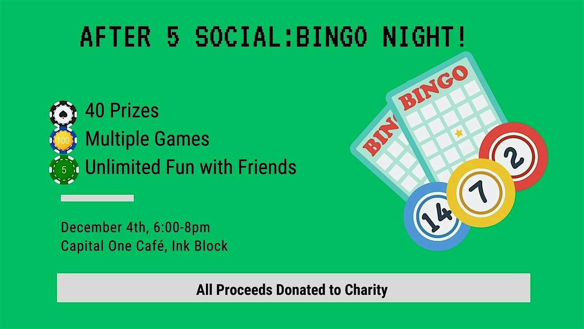 After 5 Social: BINGO Night!