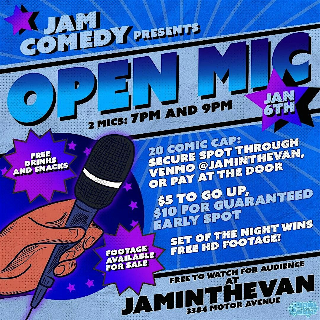 Jam Comedy Los Angeles Open Mic